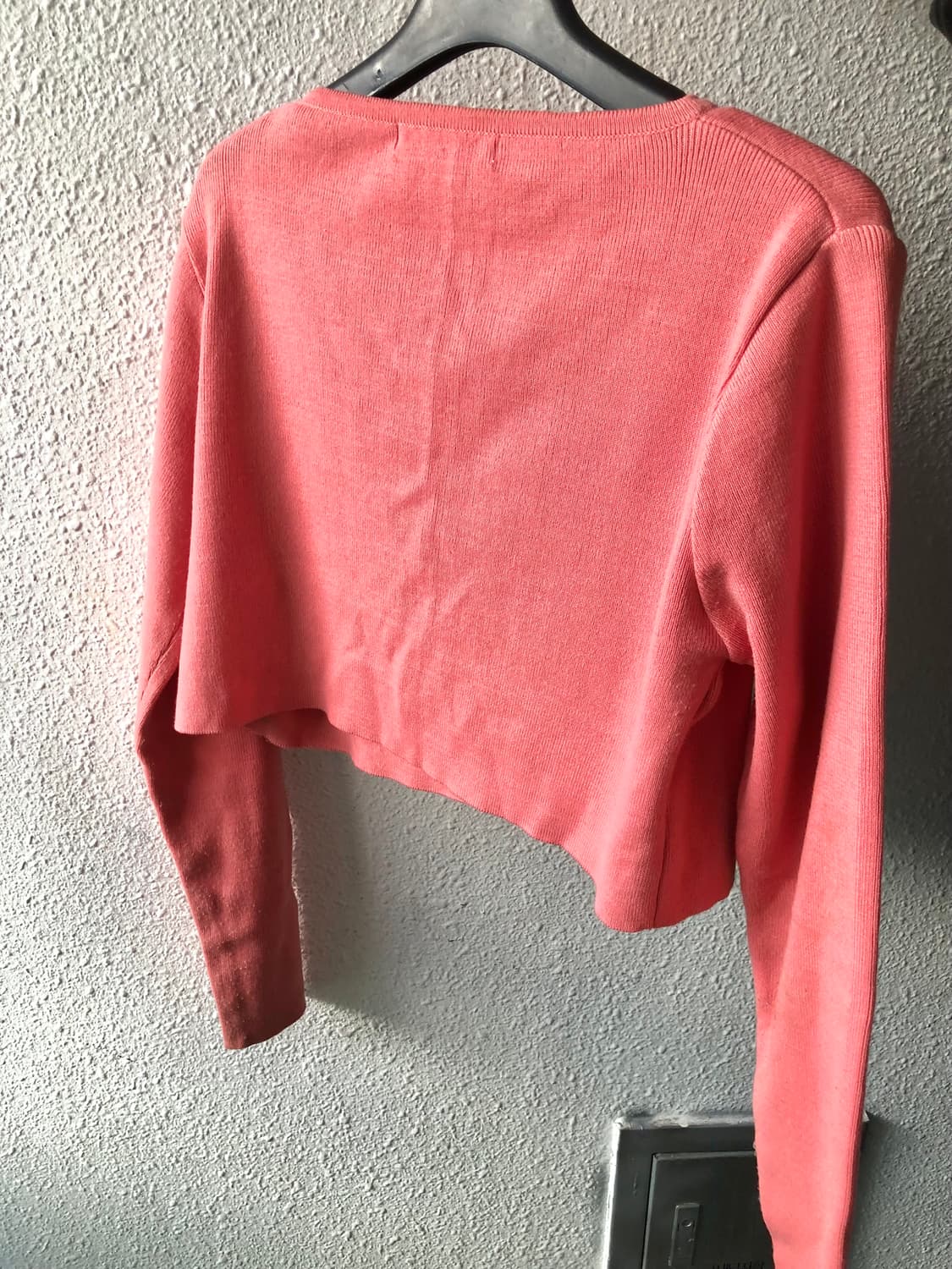 루루서울 핑크 크롭 가디건 상품이미지3