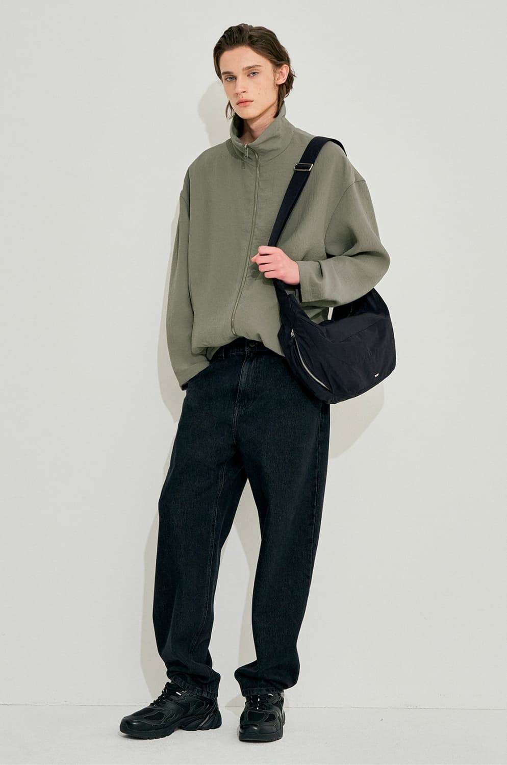 시스템옴므 스트랩 호보백 상품이미지2