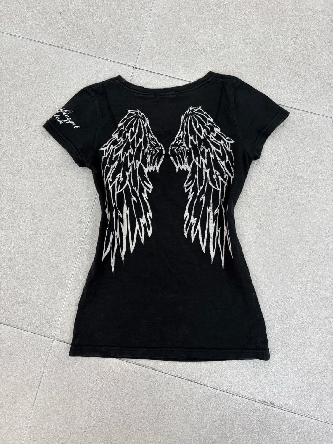 백날개 스컬 반팔 상품이미지4