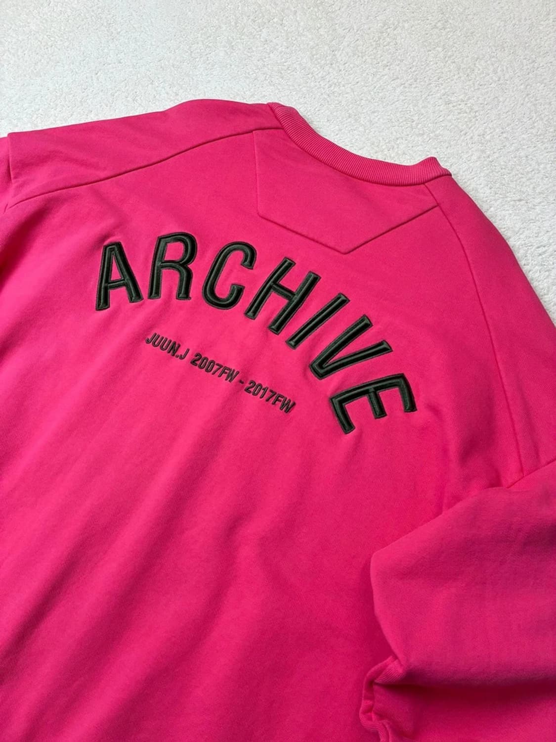 준지 JUUN.J 아카이브 빅로고 스웻 맨투맨 PN6091    상품이미지2