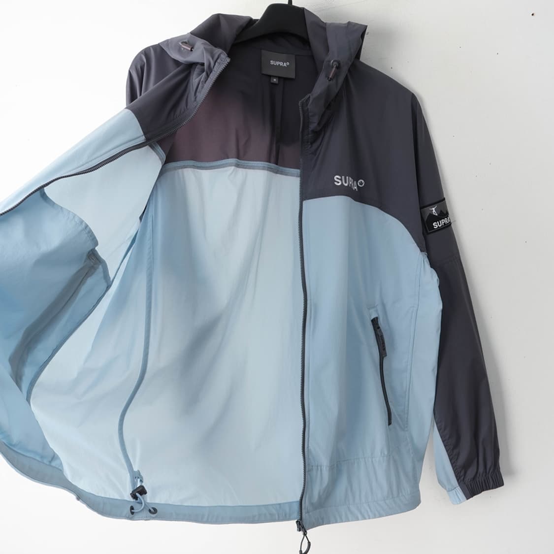 95/수프라 아웃도어 배색 경량 바람막이 자켓 상품이미지4