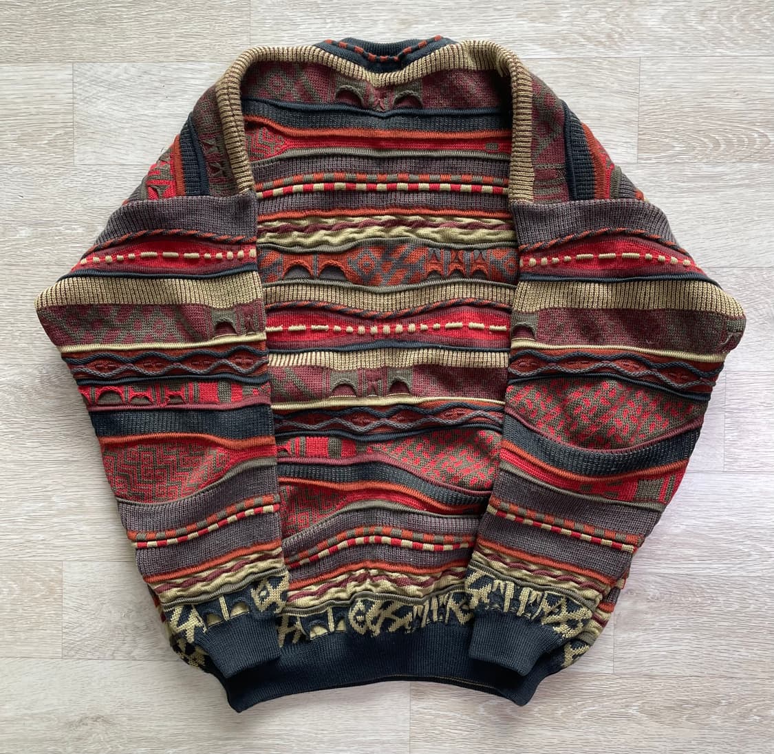 MARGOO AUSTRALIA 패턴 니트 L 상품이미지5