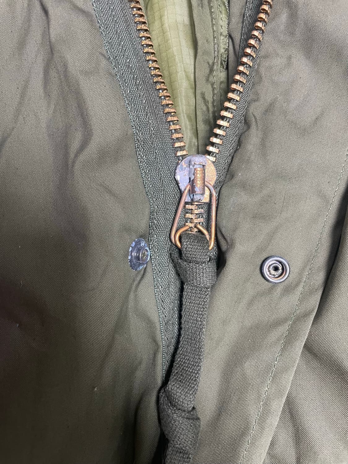 m65 og 피쉬테일 오리지널 미사용 데드스탁 M 개파카 상품이미지4