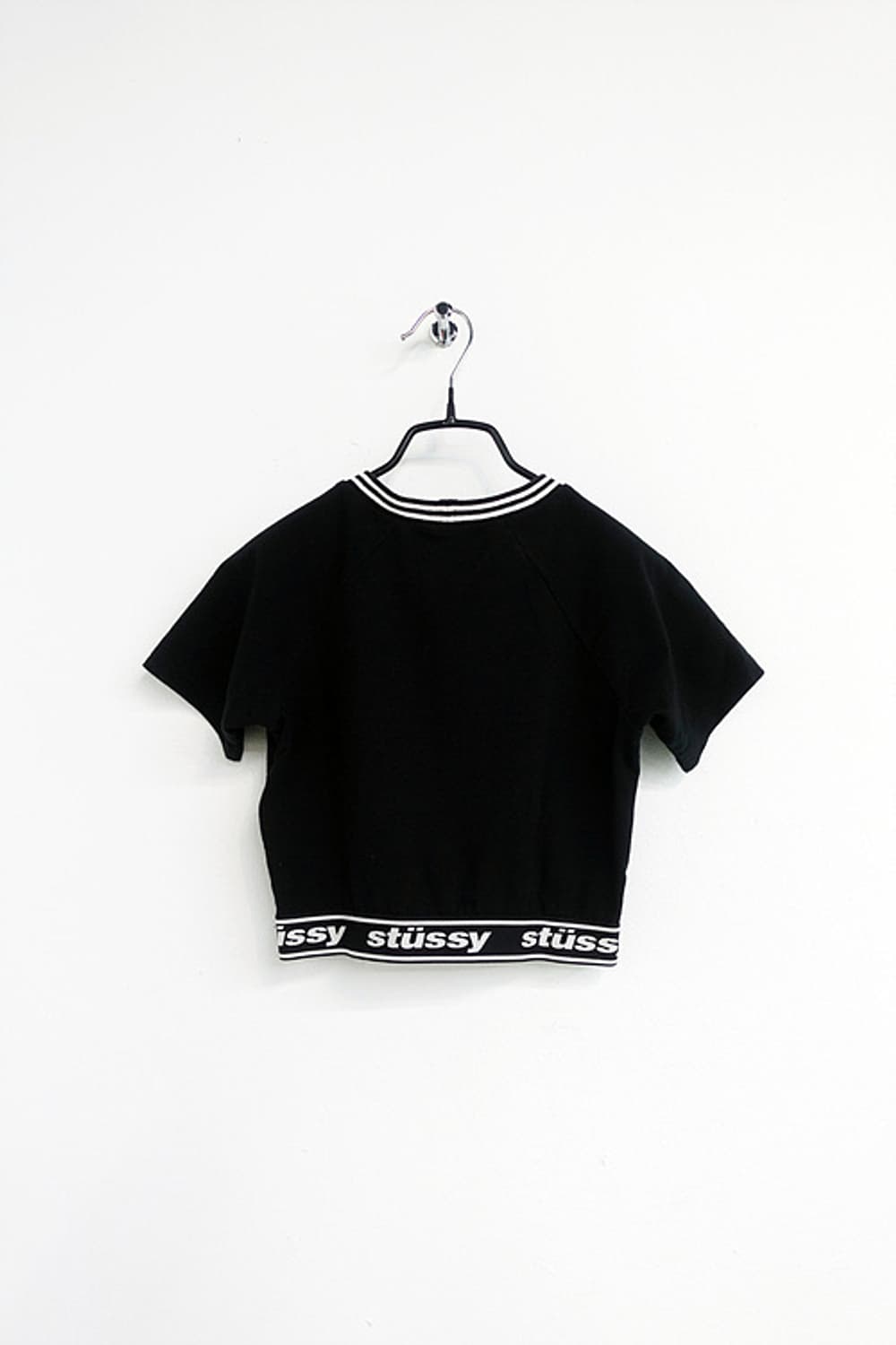 스투시 밴딩 크롭 반팔티 상품이미지3
