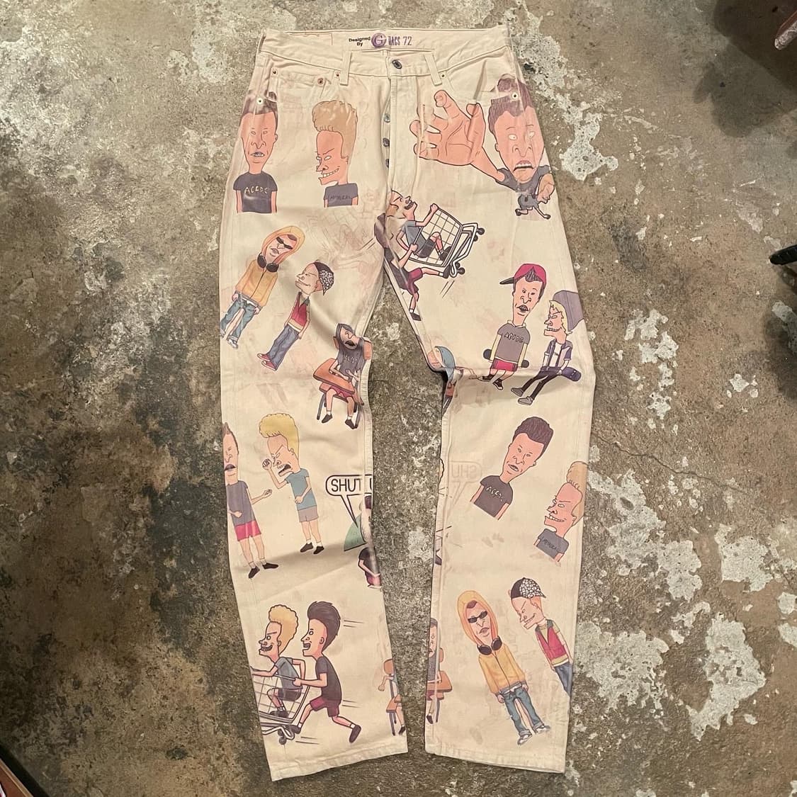 리바이스 커스텀 프린팅진 (31”) 상품이미지3