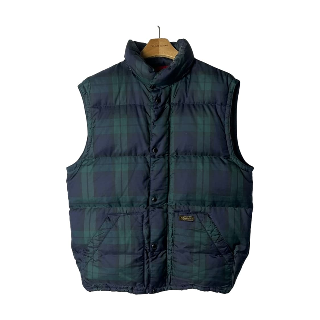 [Polo] 폴로랄프로렌 타탄체크 패딩 베스트 상품이미지1