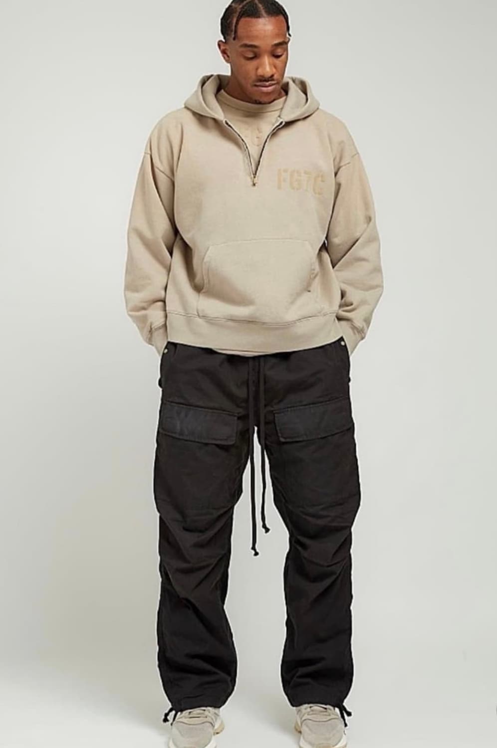 피어오브갓 7th 빈티지 카고 팬츠 블랙   FEAR OF GOD SEV 상품이미지1