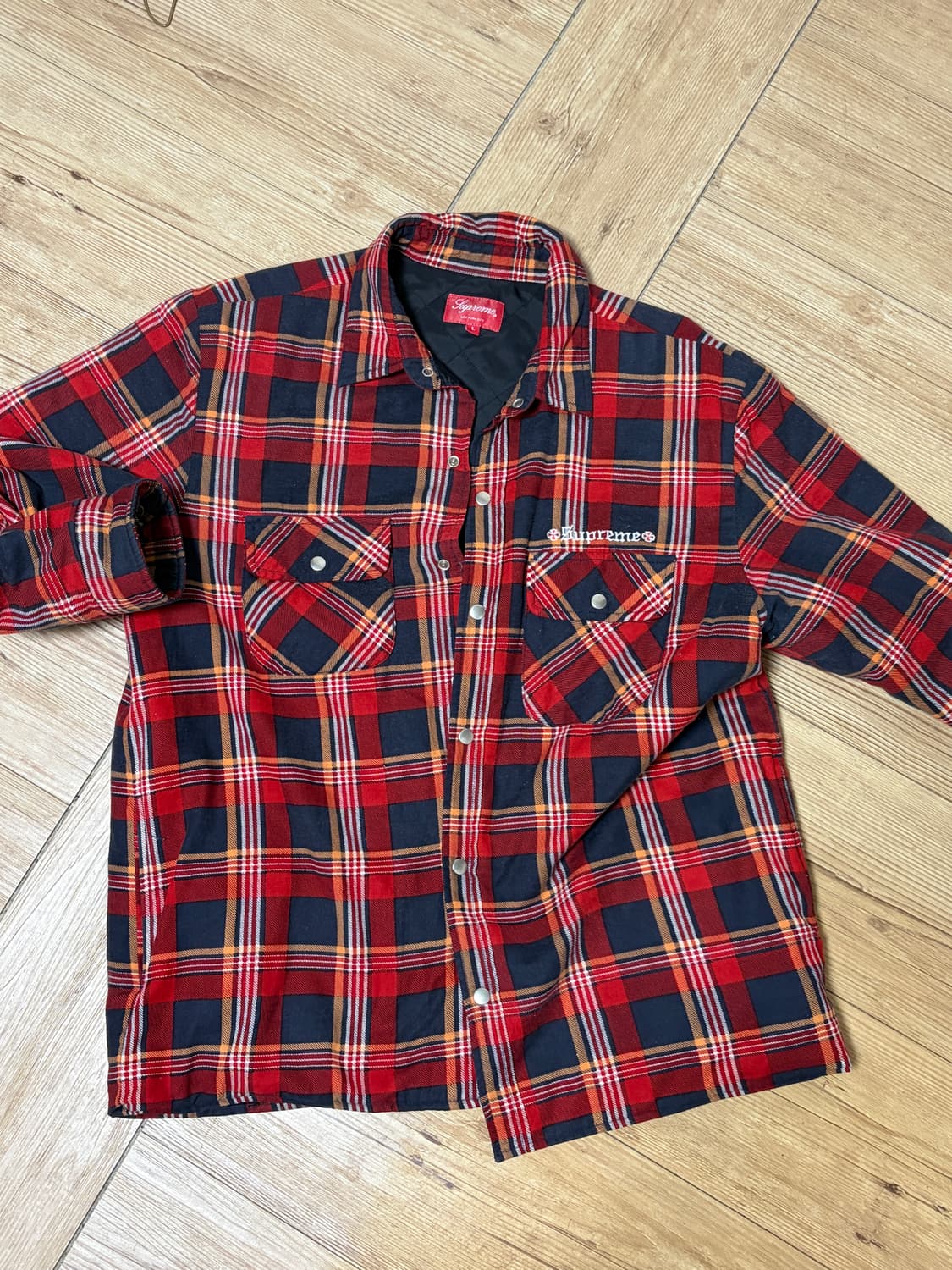 L) 슈프림 인디펜던트 패디드 셔츠 상품이미지1