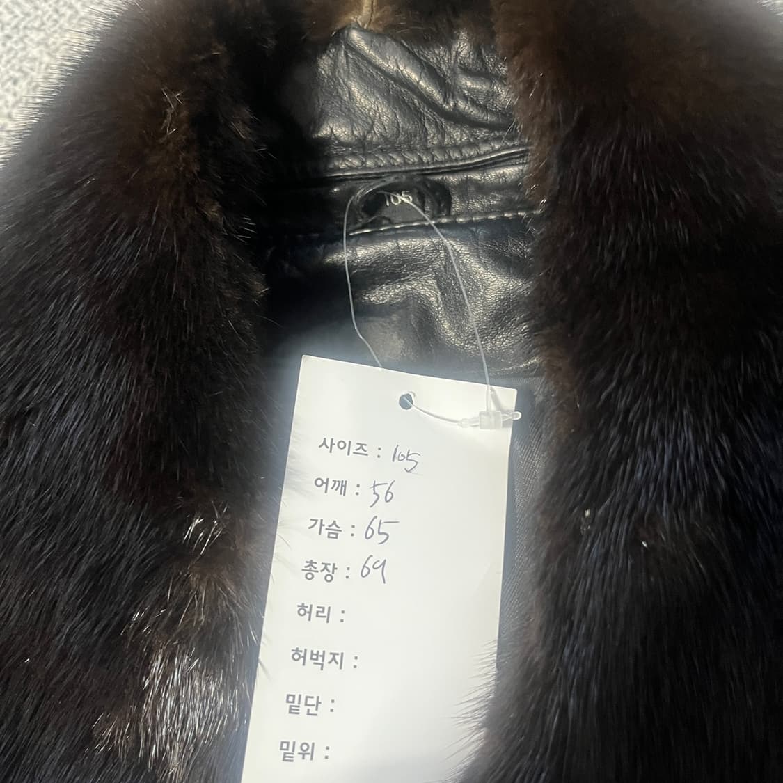 레더 자켓 상품이미지3