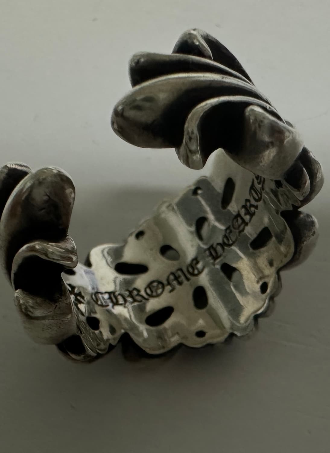 크롬하츠 더블플로랄 9.5(급전.네고가능) 상품이미지5