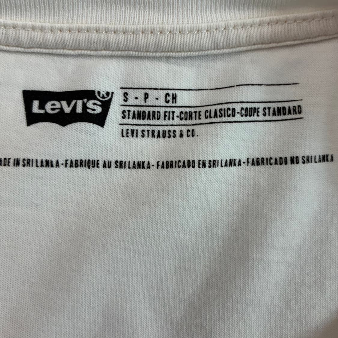 Levis  리바이스 스컬 프린팅 롱 슬리브 상품이미지4
