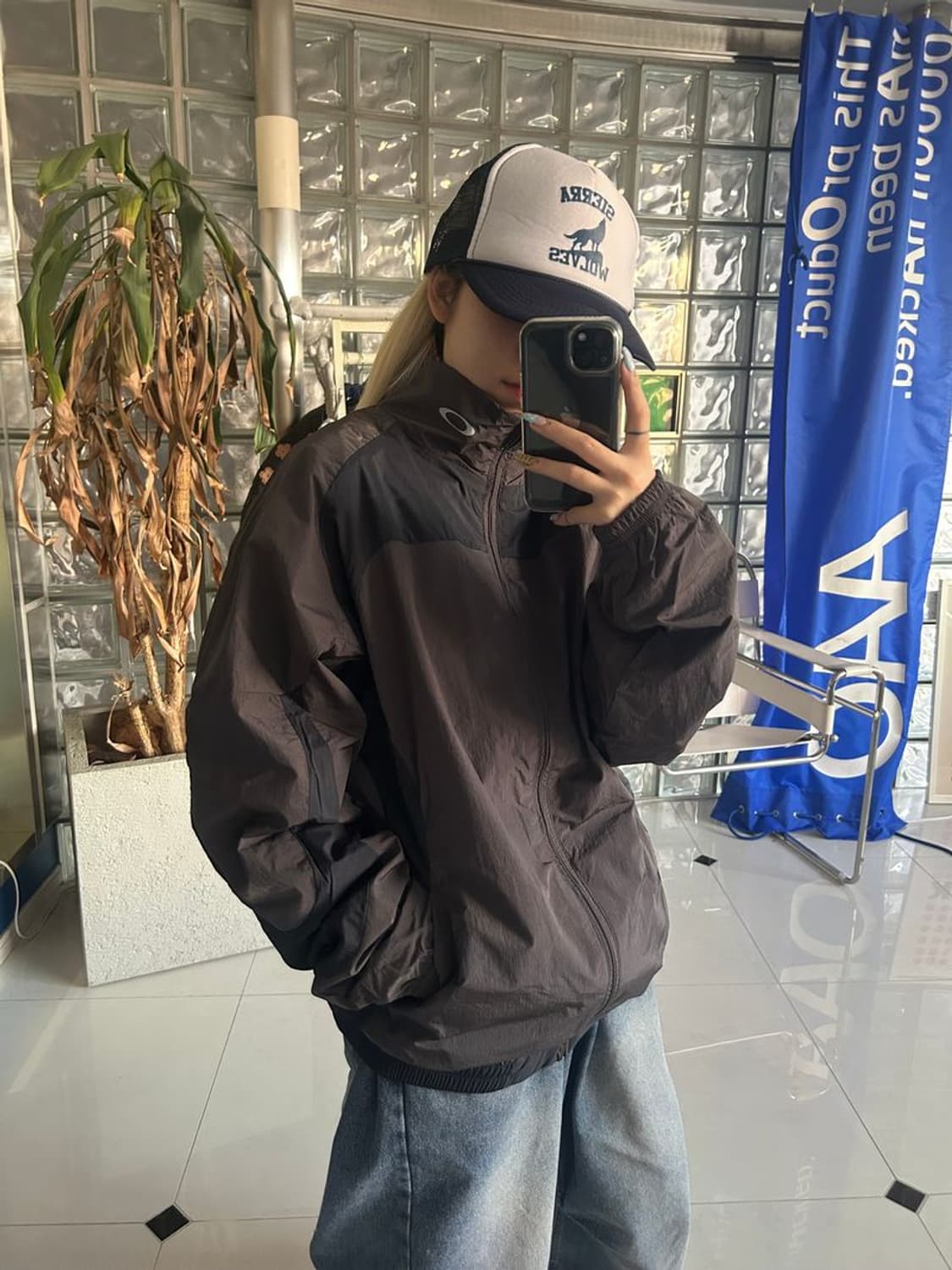 RETRO WIND JACKET 윈드 재킷 1.0 FOA408206 상품이미지1