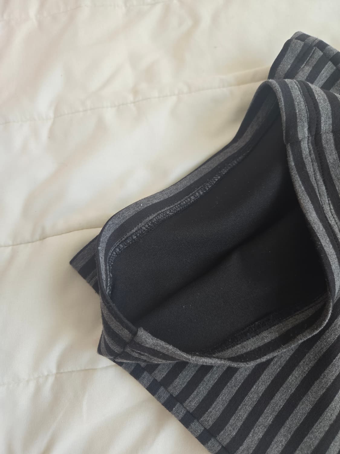 엔조블루스 마일드 스트라이프 밴딩 팬츠 부츠컷 S 상품이미지4