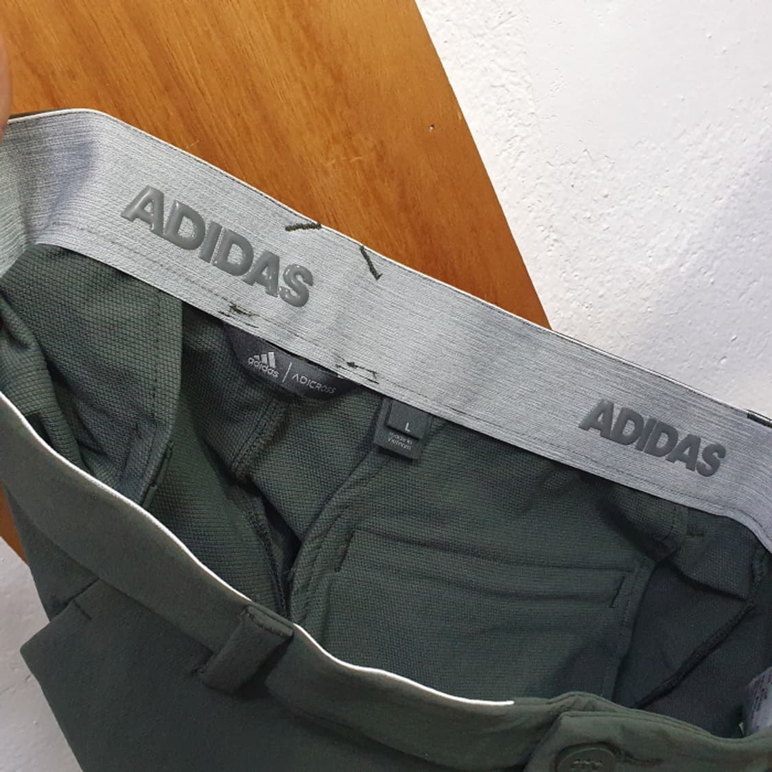 아디다스 카키색 골프바지(33) 상품이미지4