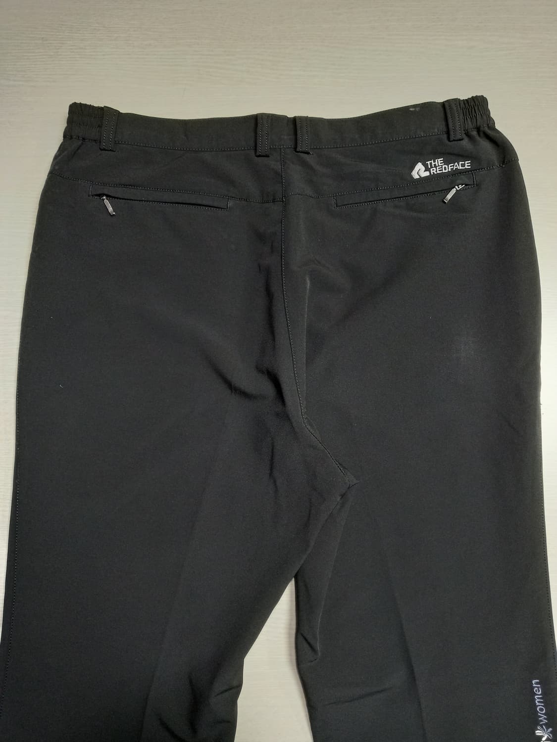 34 REDFACE 여성 봄여름용 스판 등산바지 블랙 34-604 상품이미지4