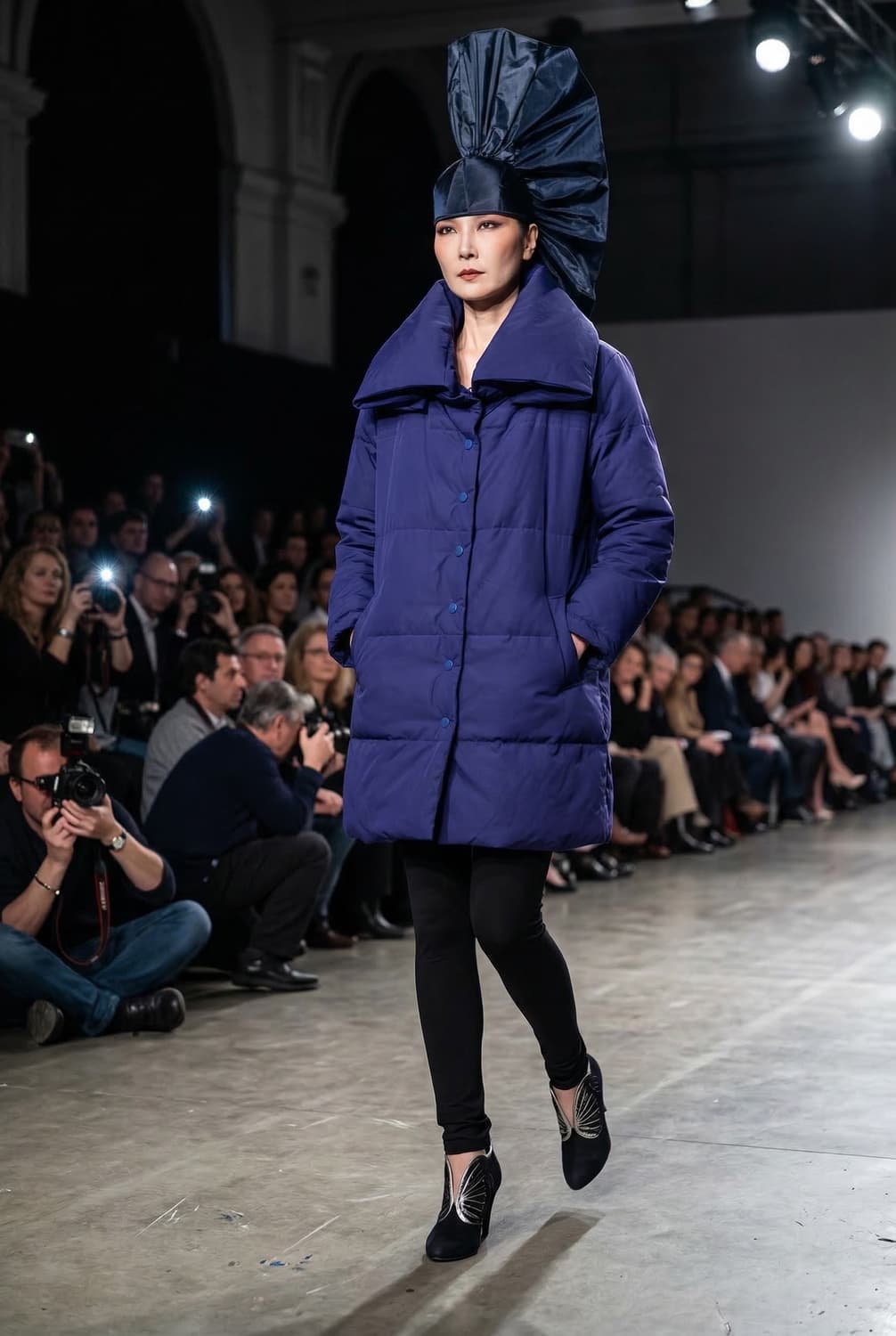 4/ 이세이미야케 아카이브 넥워머 구스 패딩 상품이미지1