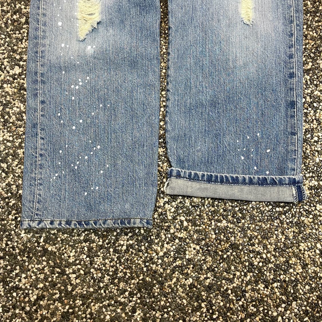00s 리바이스 501 페인팅 데님 (36) 상품이미지4