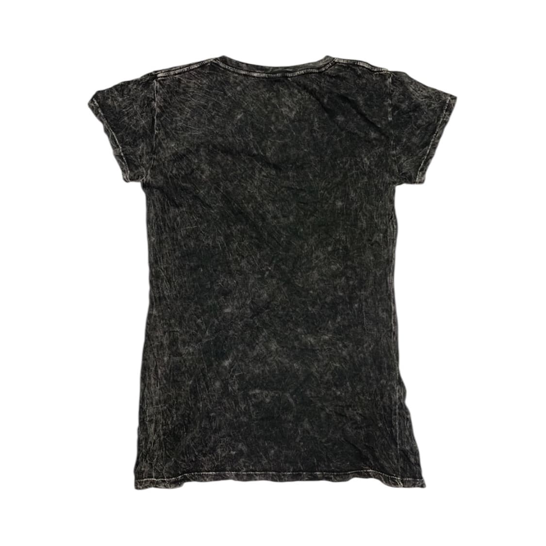 Stone wash v-neck T-shirt 상품이미지2