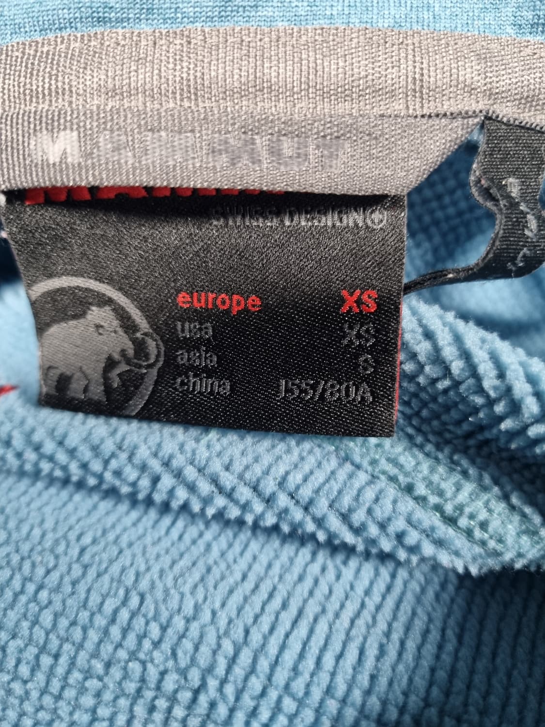 마무트 여성 반집업 기모 긴팔티  상품이미지3