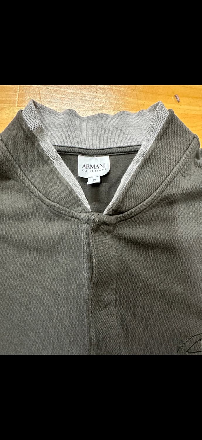 아르마니 콜레지오니 남성 폴로 티셔츠 XL 상품이미지3