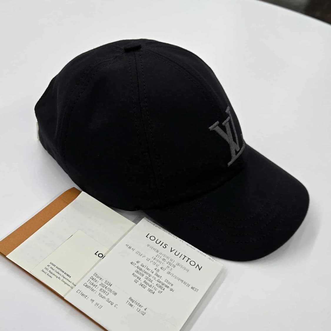 루이비통 온리 LV 볼캡 상품이미지2
