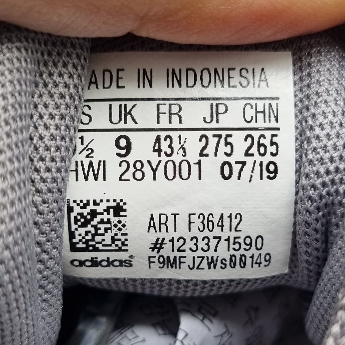 아디다스 그랜드코트2.0 스니커즈275. 상품이미지6