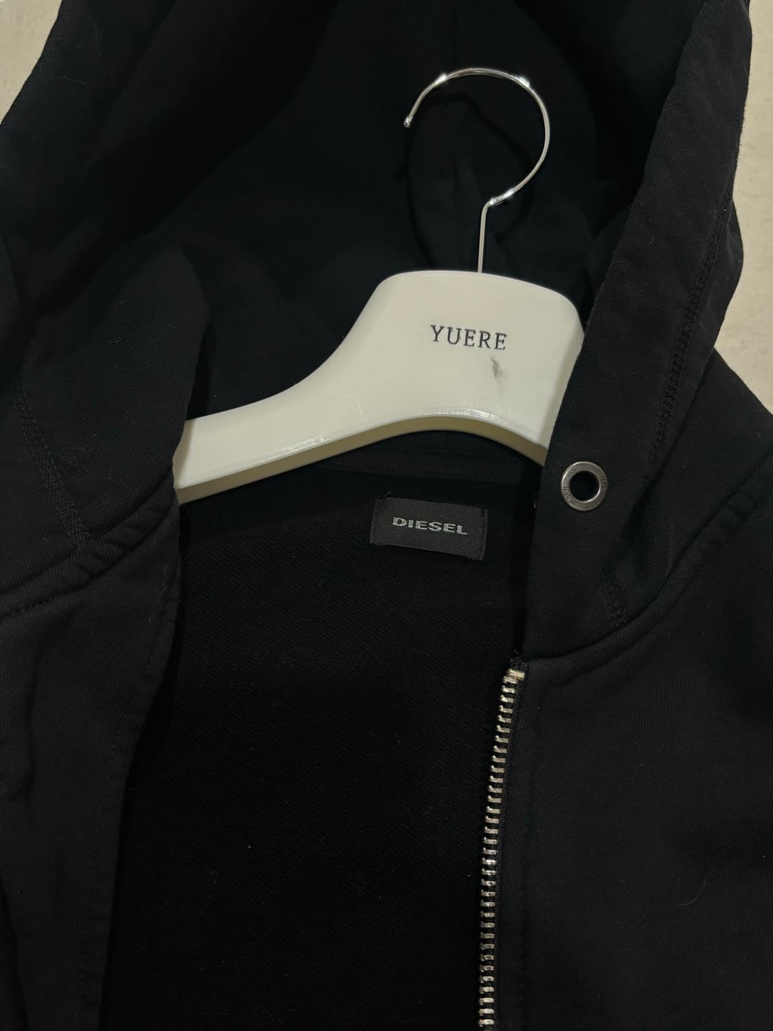 디젤 지퍼 디테일 후드집업 M 상품이미지2