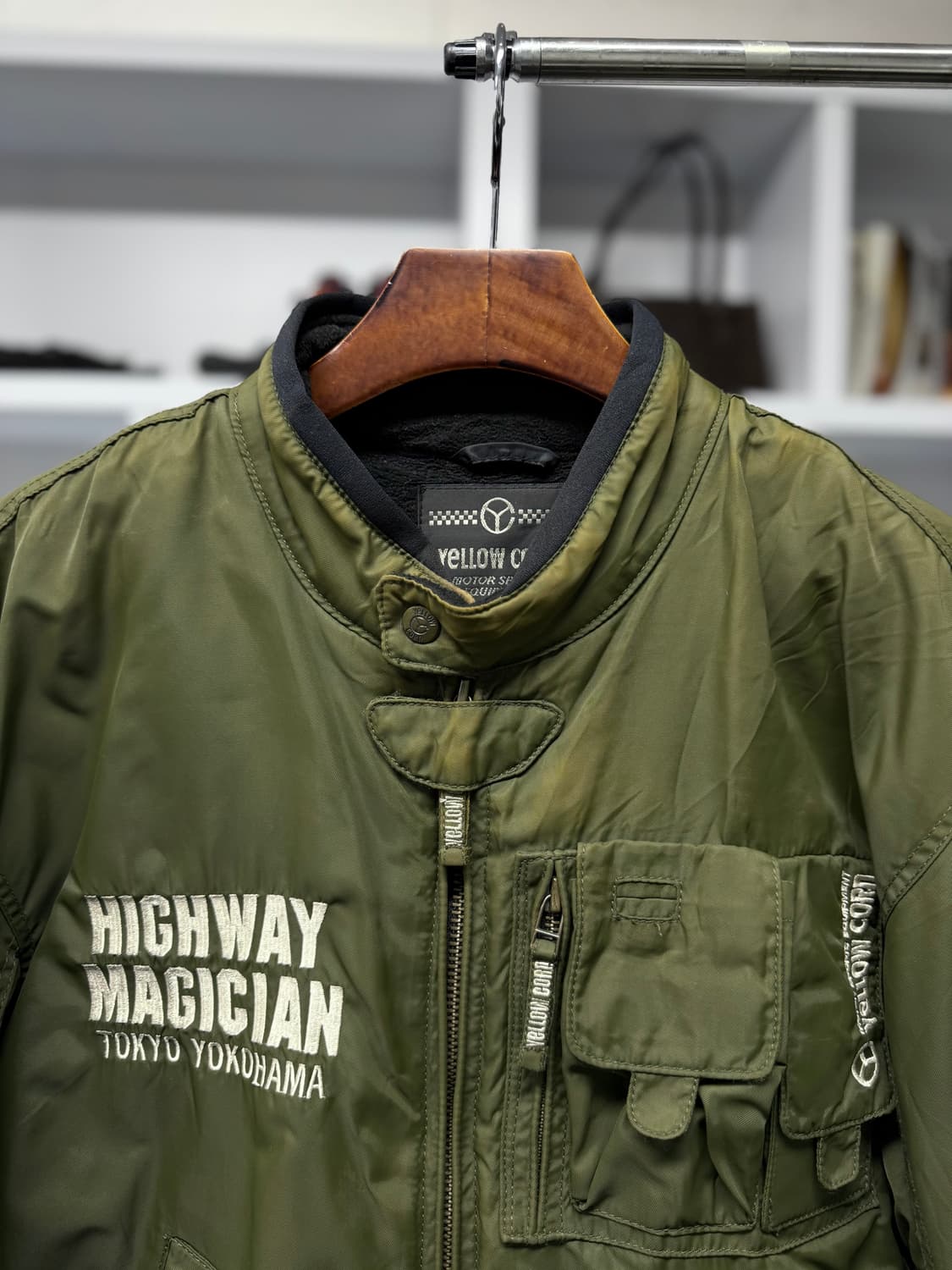 yellow corn 모터사이클 자켓 상품이미지2