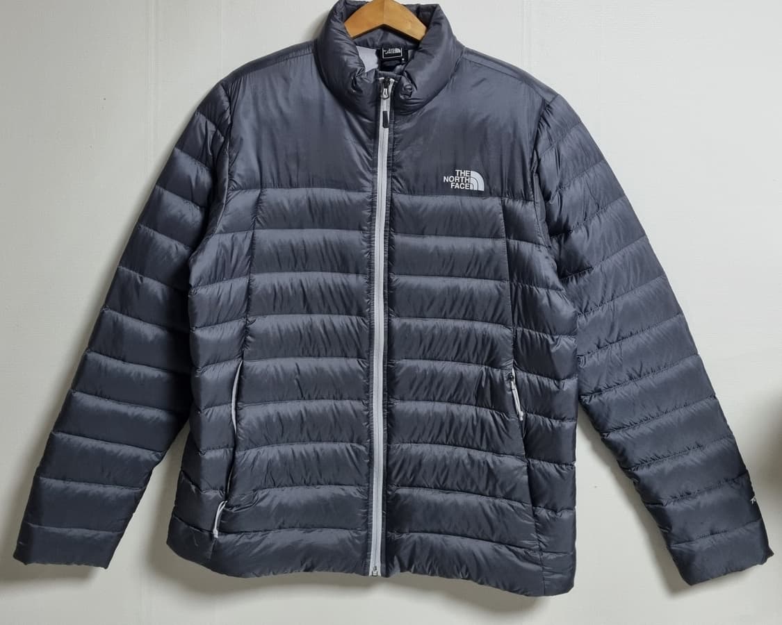 L (100) 노스페이스 그레이 구스 경량패딩 상품이미지1