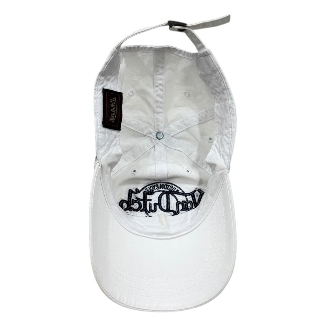 본더치 빈티지 화이트 Y2K 볼캡 모자 상품이미지3