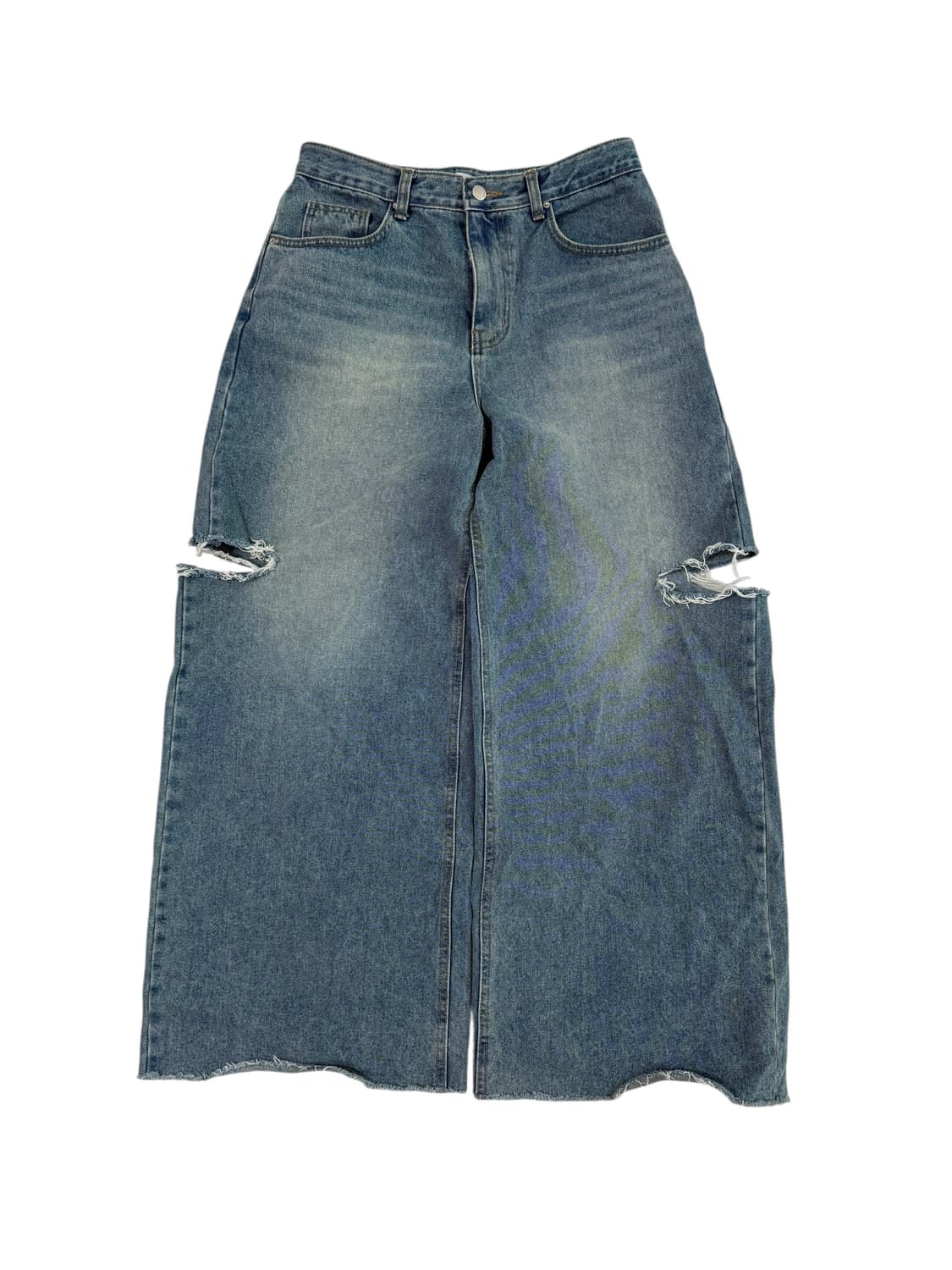 빈티지 데님 데미니 와이드 팬츠 상품이미지6