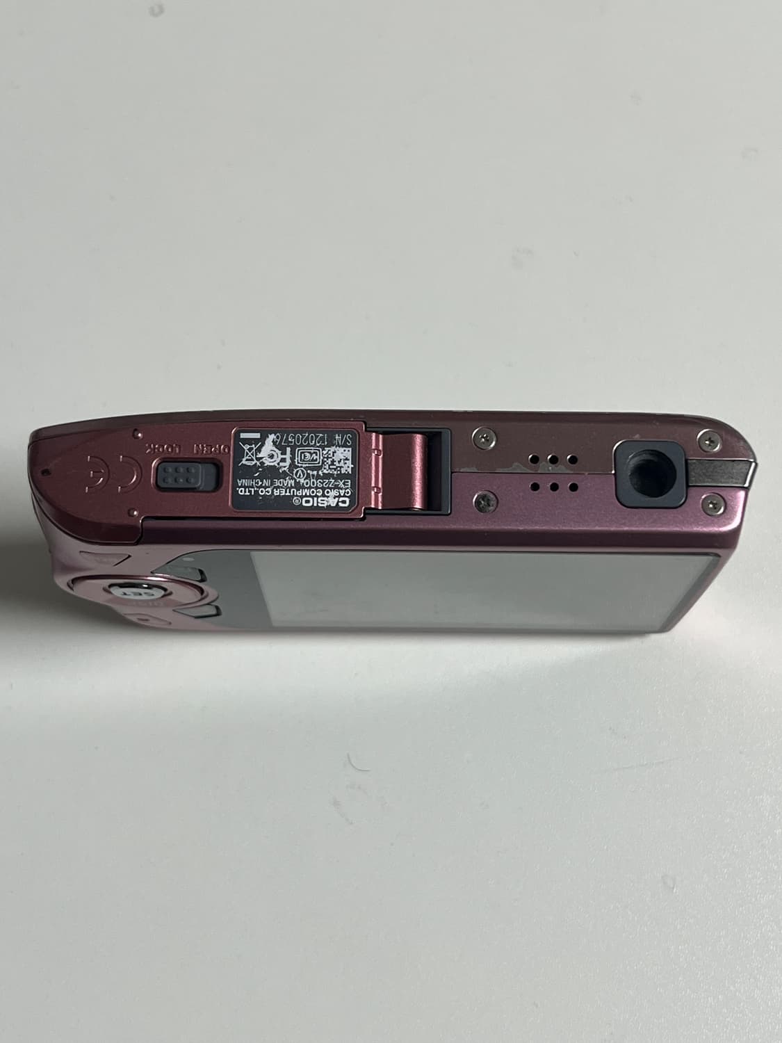 작례O 카시오 엑슬림 z2300 핑크 상품이미지6