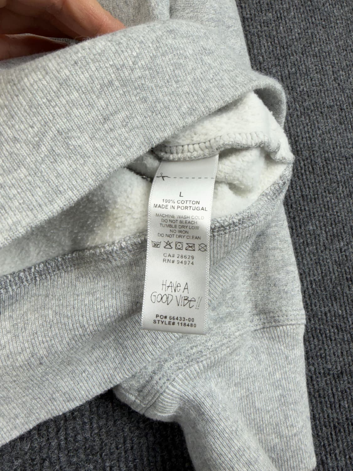 스투시 스탁로고 헤비웨잇 크루넥 맨투맨 상품이미지4