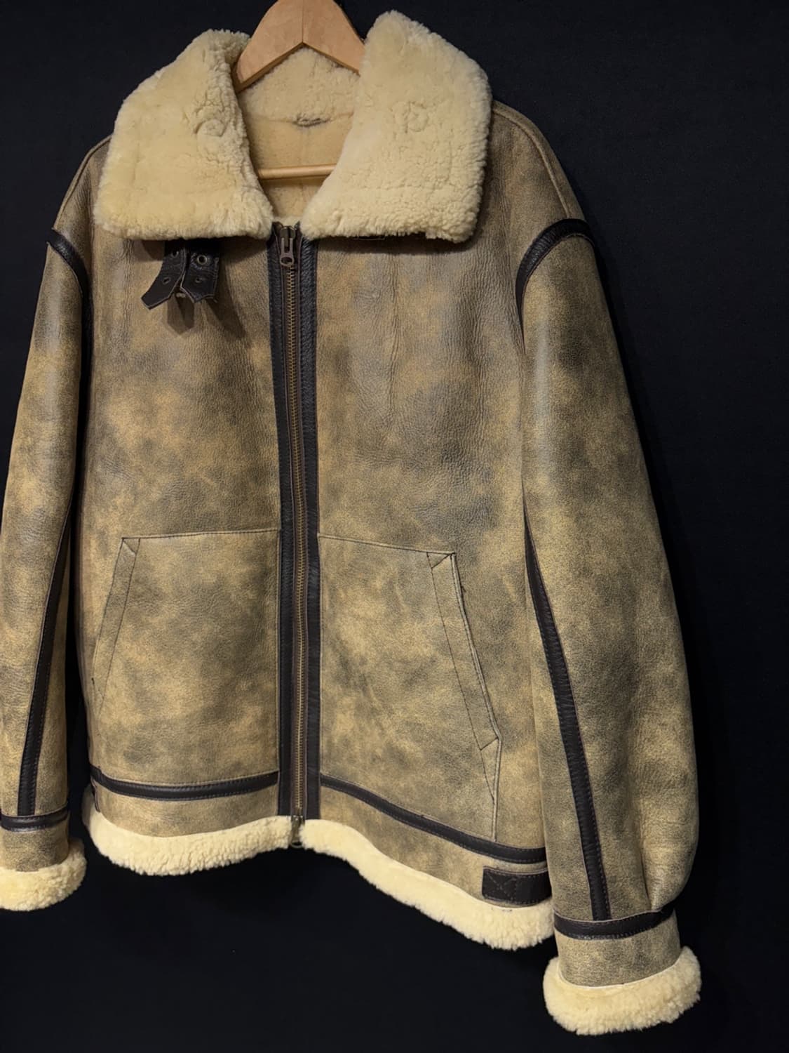 B-3 폭격기 무스탕 자켓  상품이미지2