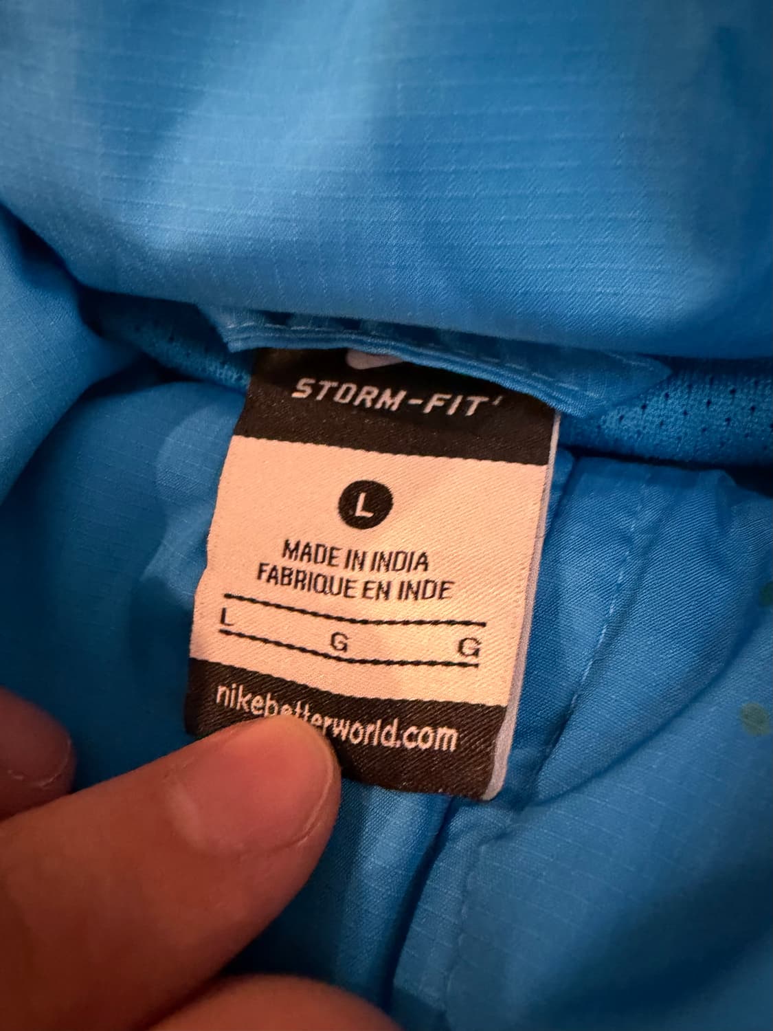 나이키 11-12 대한민국 국대 바람막이 자켓 블루 상품이미지6