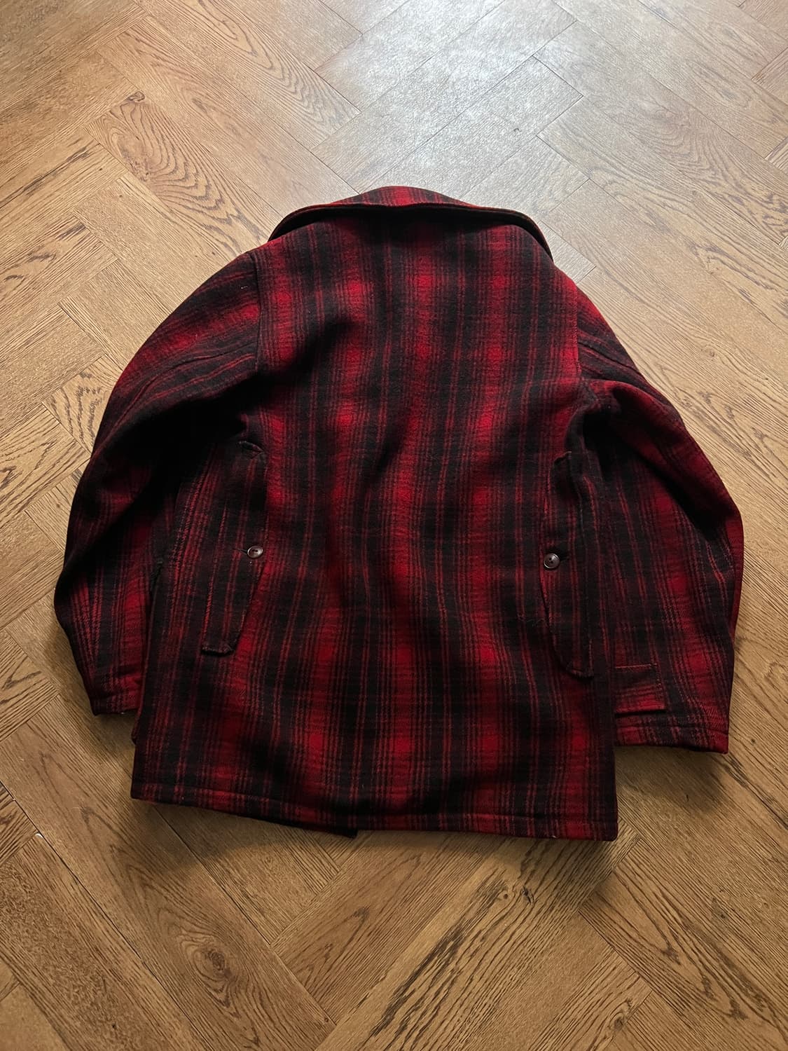 [M]50's 울리치 USA 오리지널 매키노 울 헌팅 자켓 상품이미지7