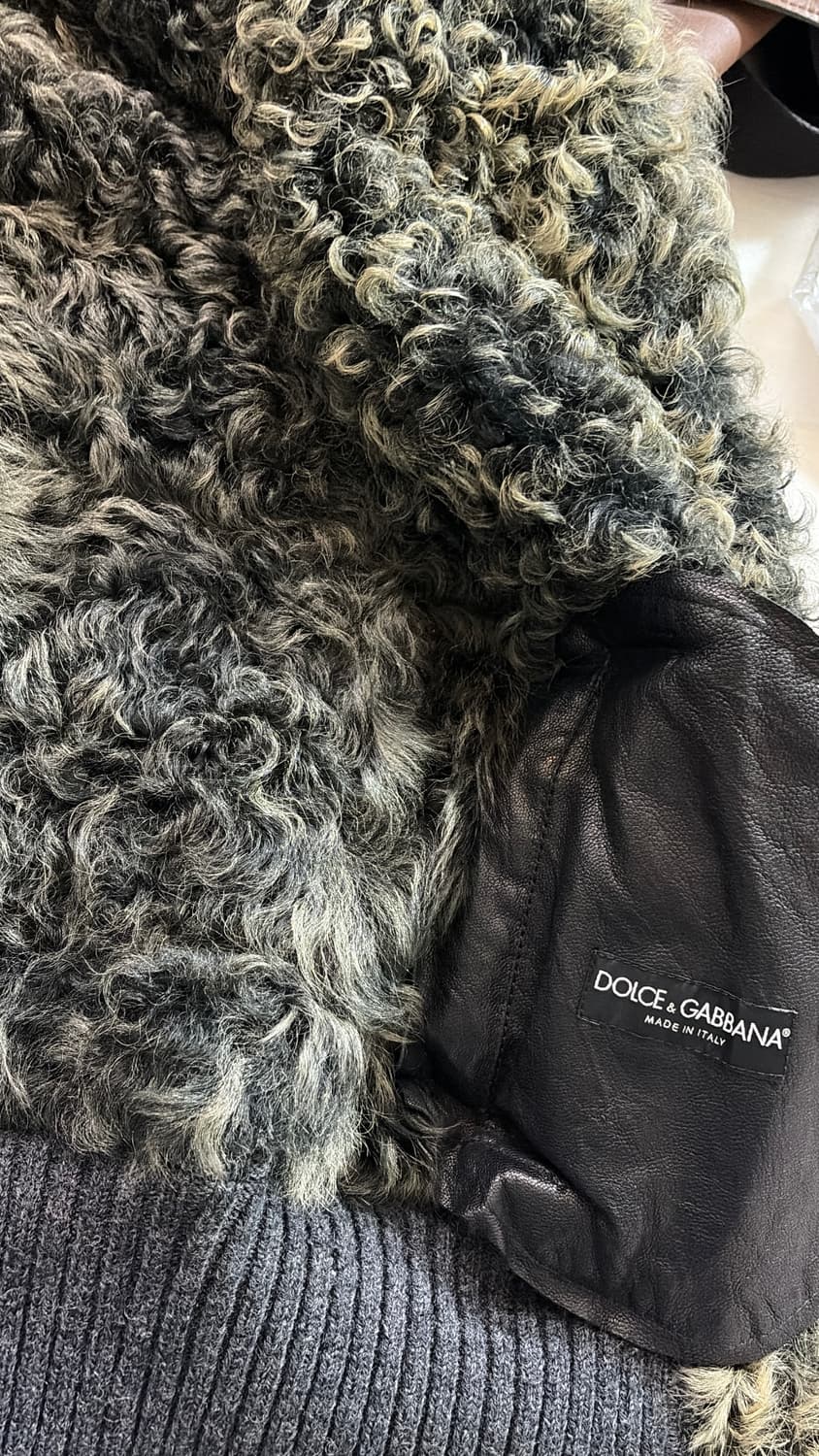  돌체앤가바나 양털 점퍼 55 정품  상품이미지2