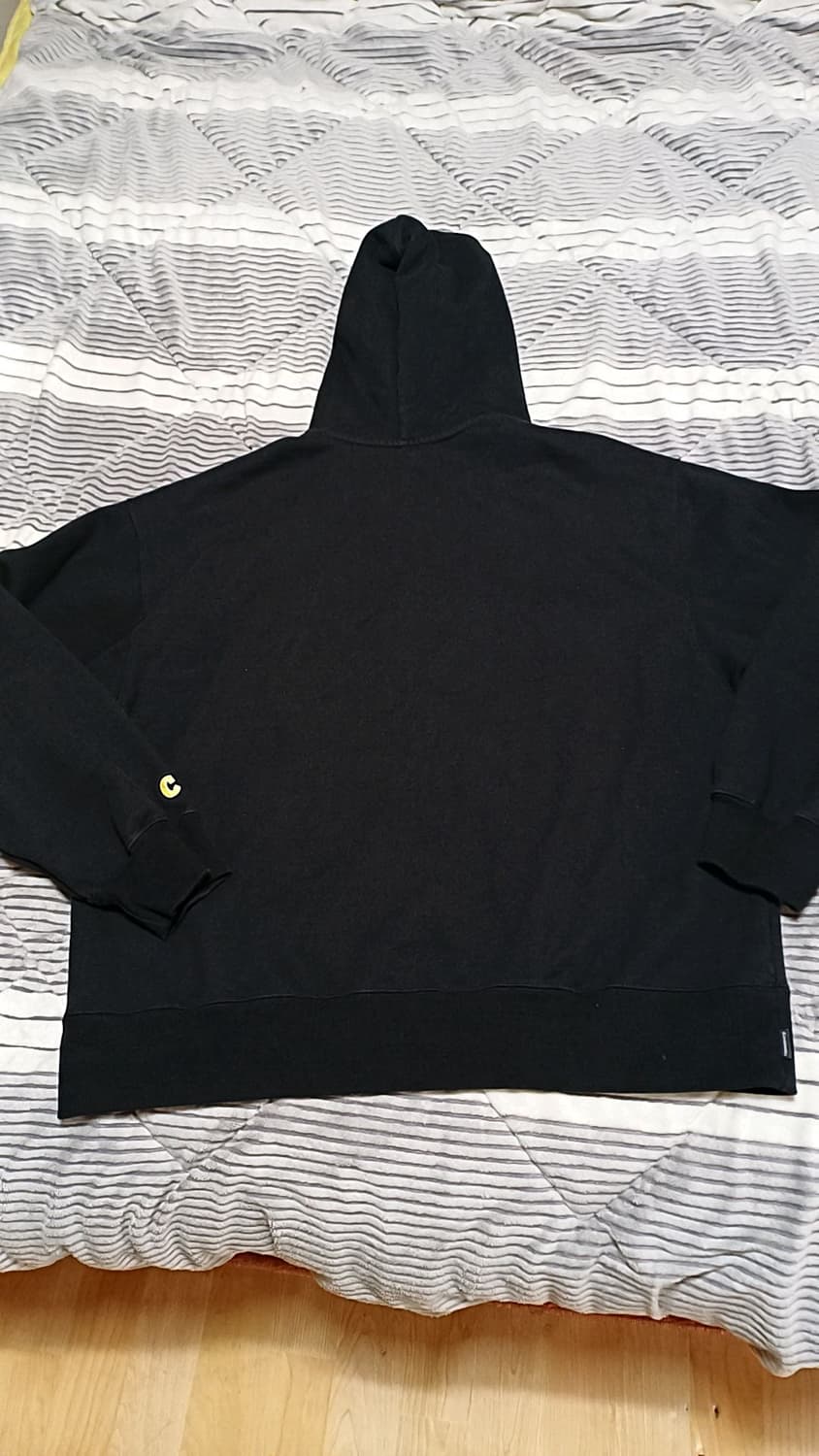 커버낫 오버핏 헤비웨이트 후드집업 XL 가슴64 기장72 상품이미지5