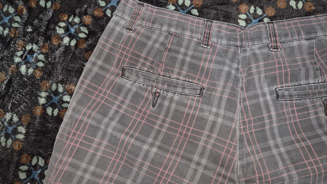 핀터레스트 빈티지 체크 바지 ✨️ 상품이미지1