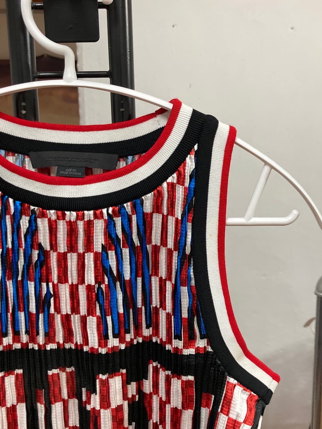 알렉산더 왕(Alexander Wang) 시스루 네트 니트 베스트 상품이미지3