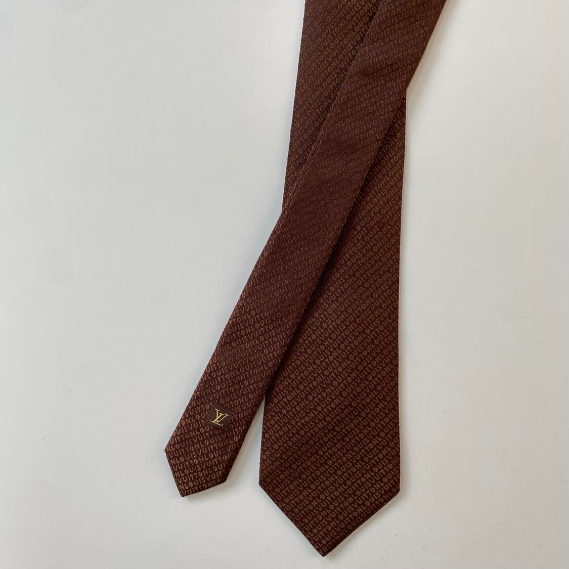 루이비통 (LOUIS VUITTON) 모노그램 정품 명품넥타이 상품이미지2