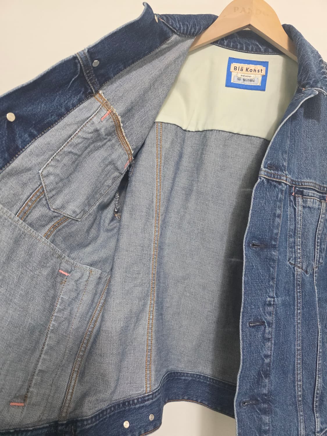 Acne Studios Blå Konst 아크네 블라콘스트 데님자켓 50 상품이미지7