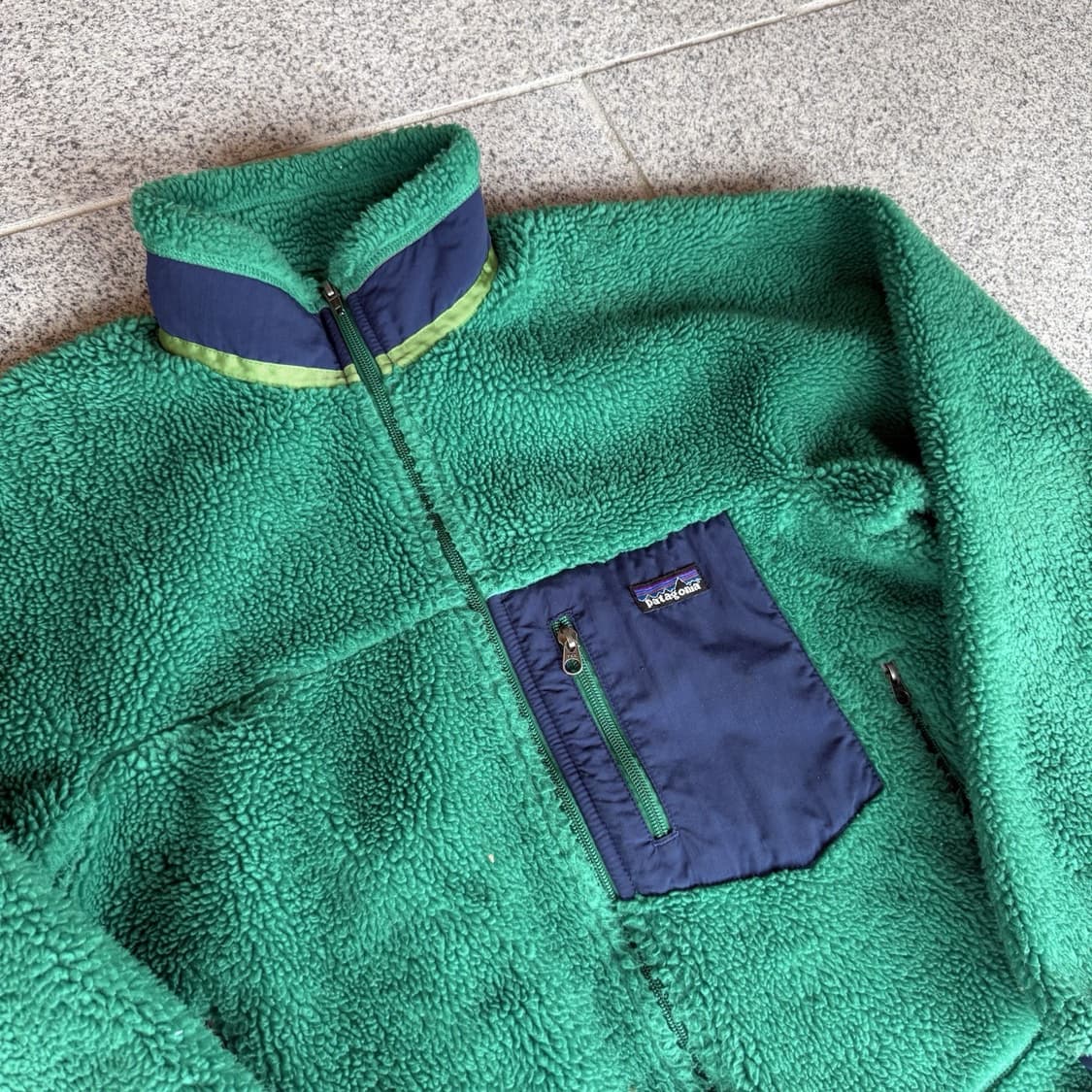 00s 파타고니아 레트로-X 그린/네이비 코스타리카 상품이미지2