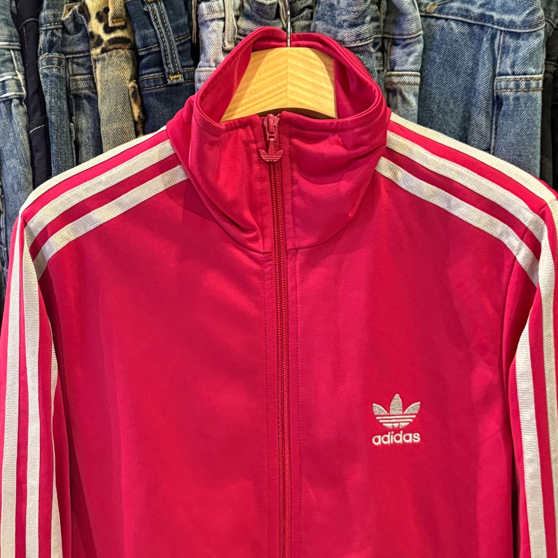 아디다스 파어버드 핫핑크 실버 우먼스 져지 상품이미지3