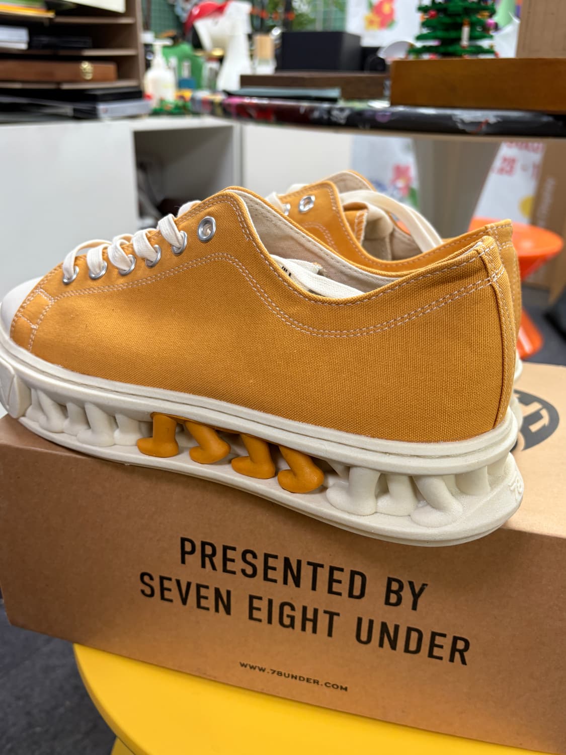 SEVEN EIGHT UNDER 플랫폼 241 머스타드 280 상품이미지3