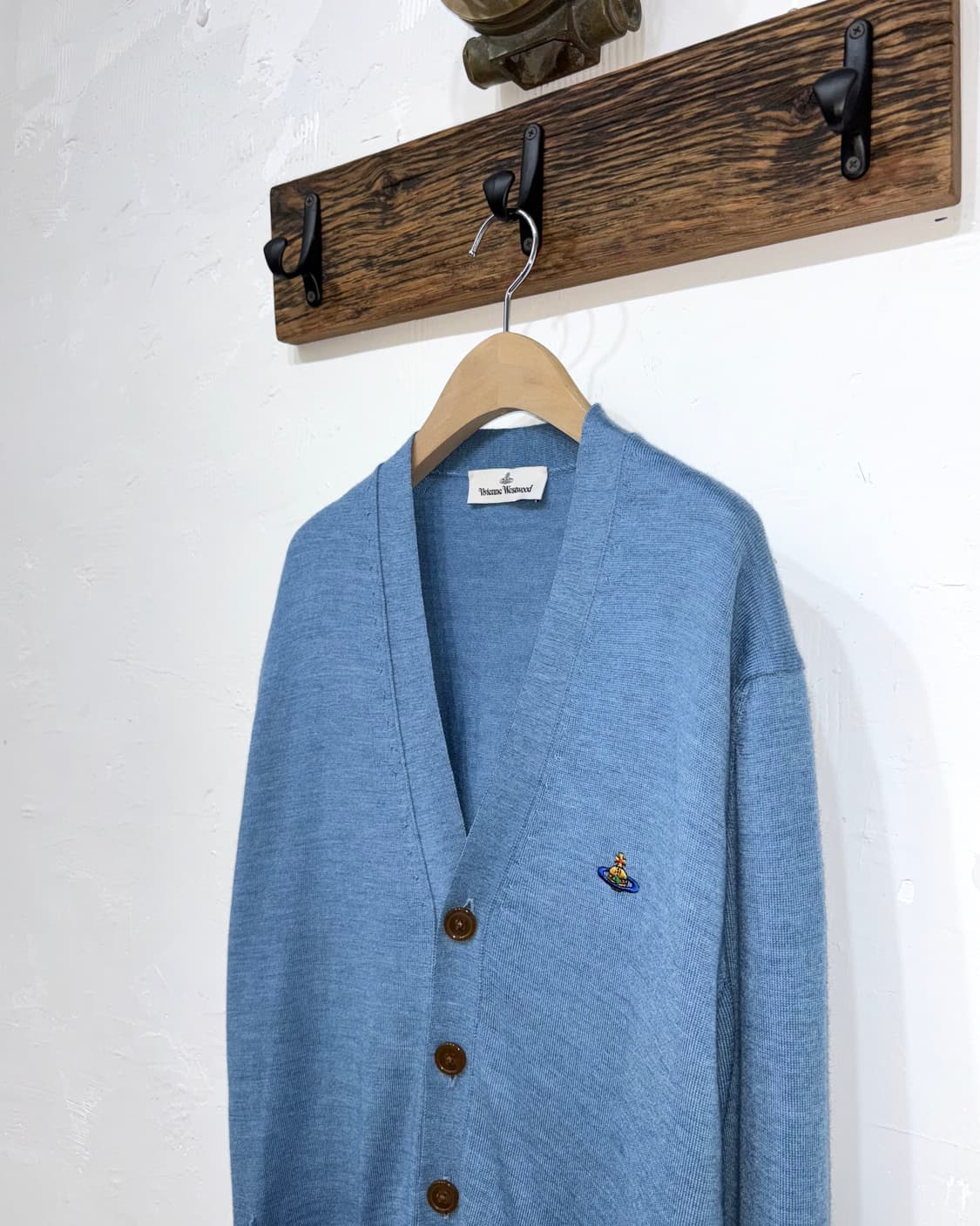 Vivienne Westwood 비비안웨스트우드 ORB 페일블루 가디건 상품이미지2