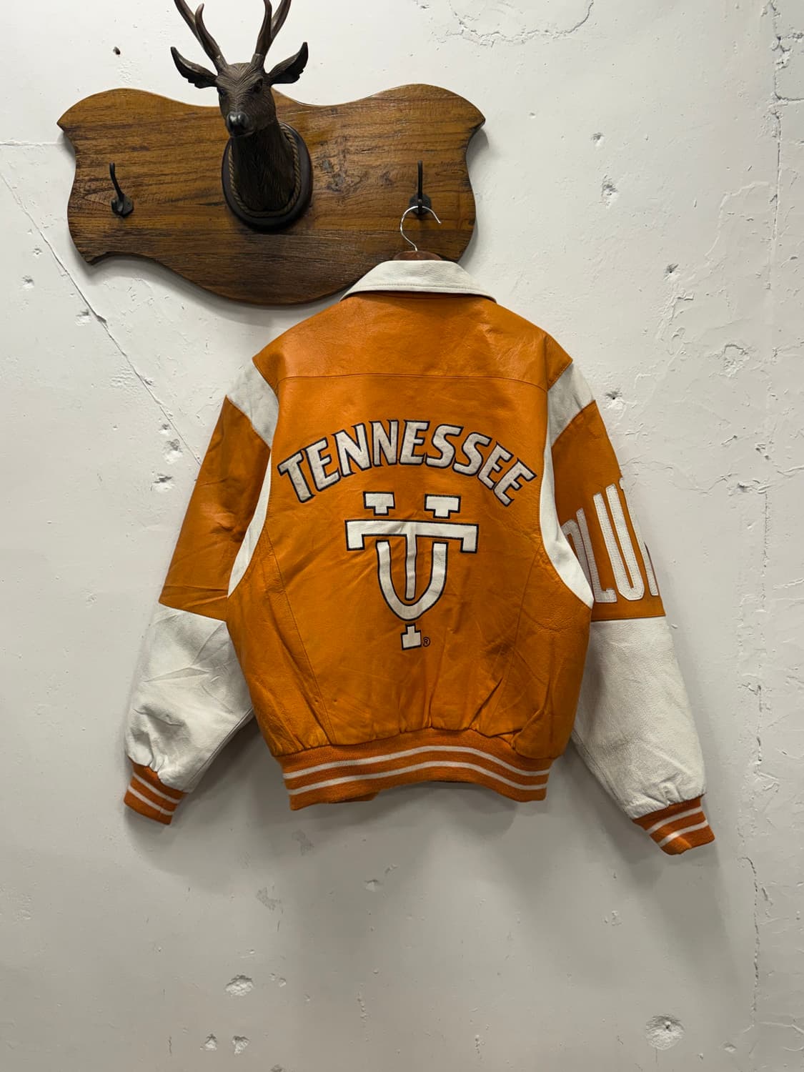 L) Varsity Sports Leather Vintage Varsit 상품이미지4