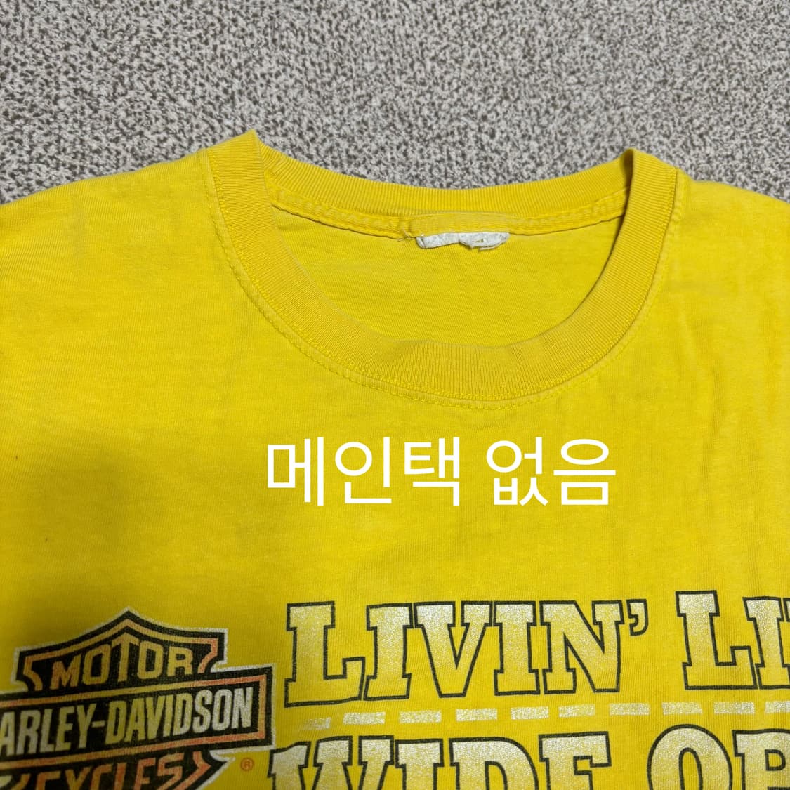 [택포] Harley  할리 데이비슨 반팔 티셔츠 [A-] 상품이미지3