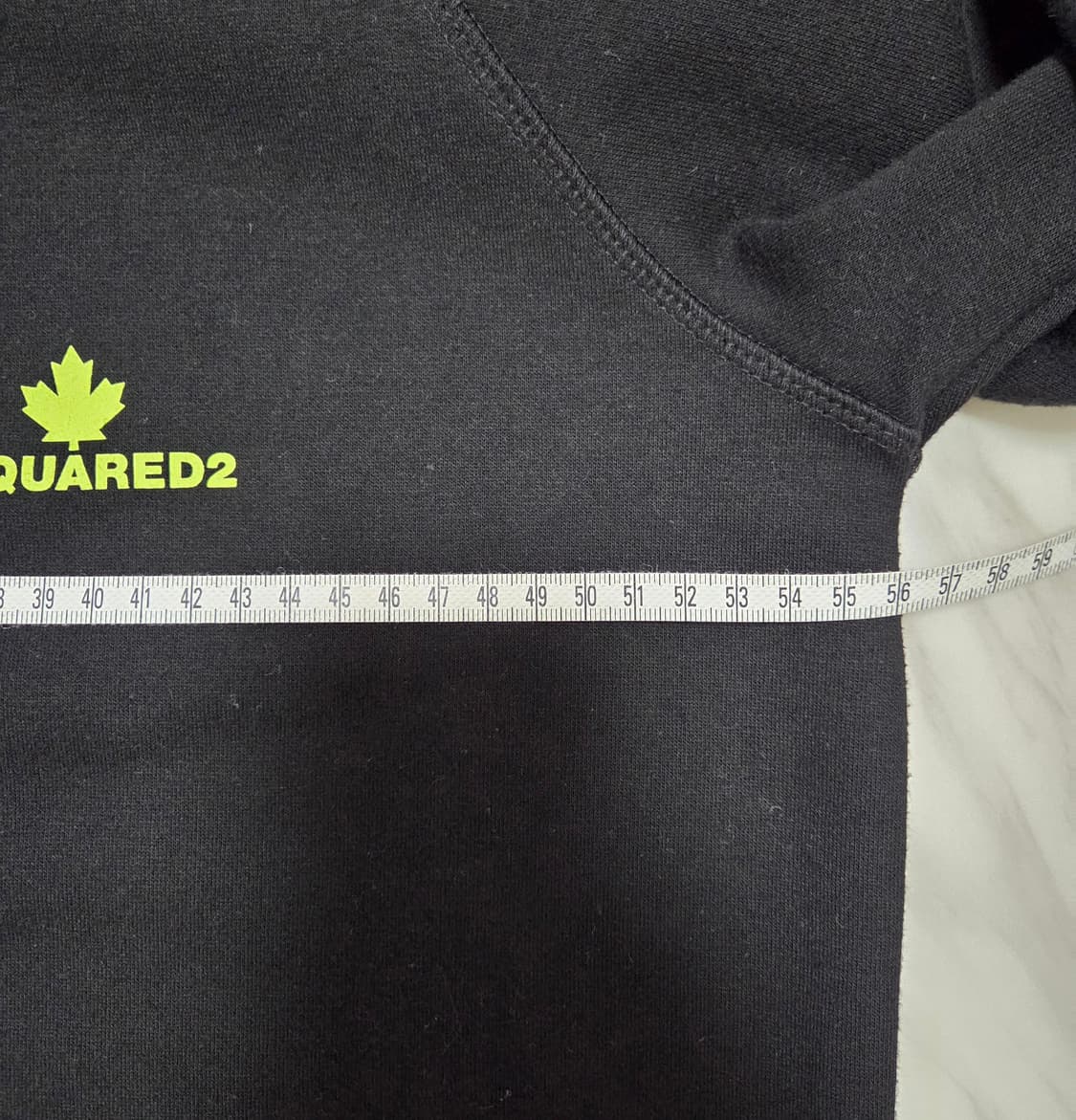 디스퀘어드 네온 로고 후드티 상품이미지9