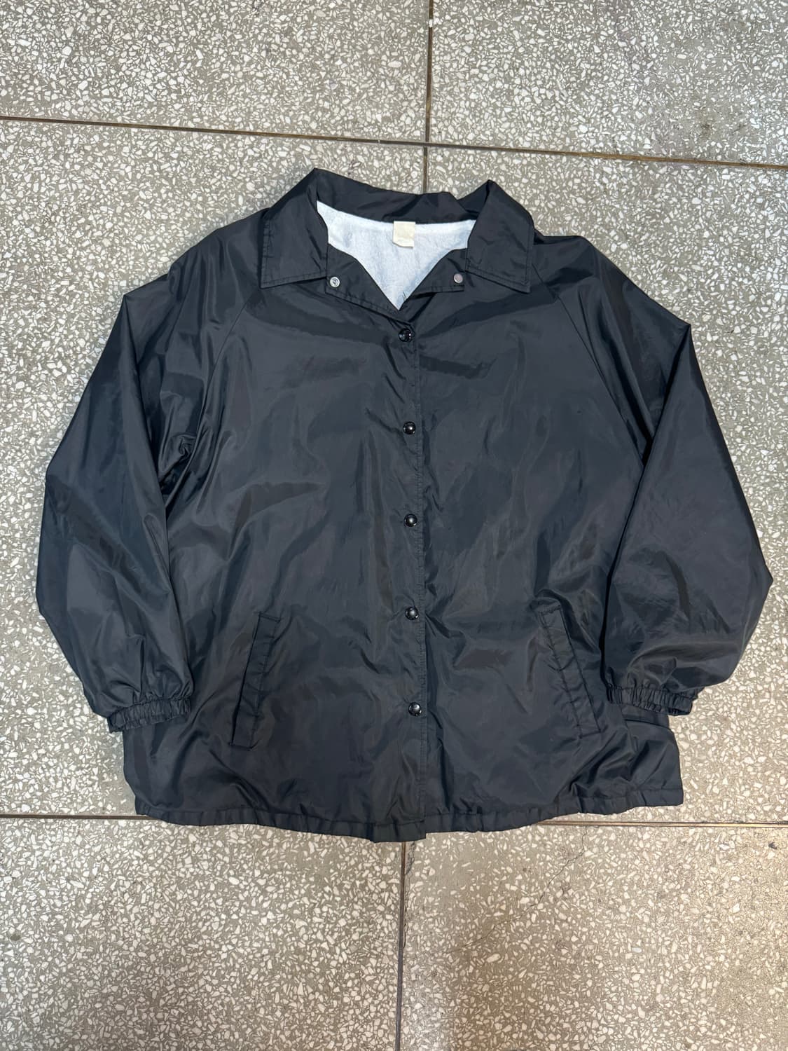 80s~90s Made in usa 코치자켓 블랙 빅사이즈 상품이미지1